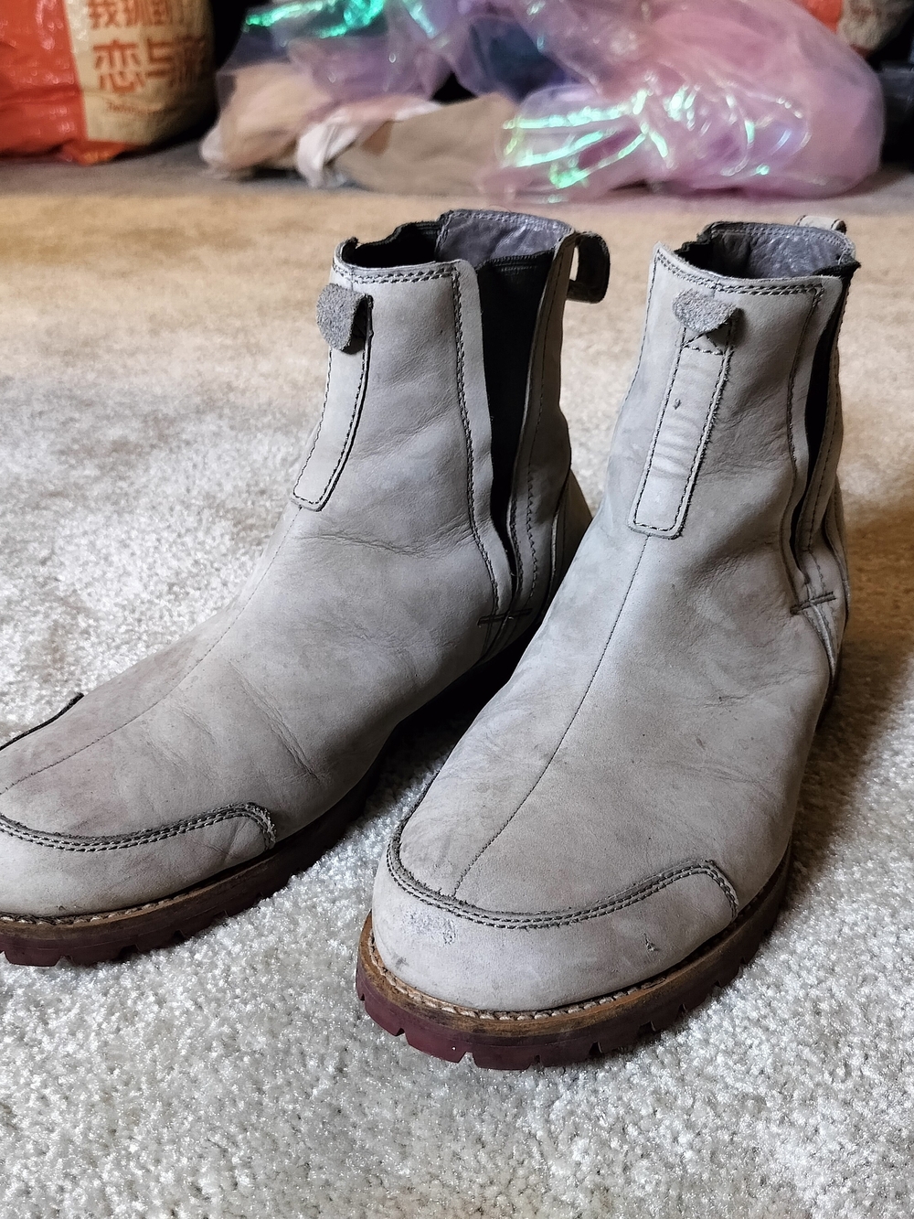 Patagonia Gray Men's Chelsea Boots